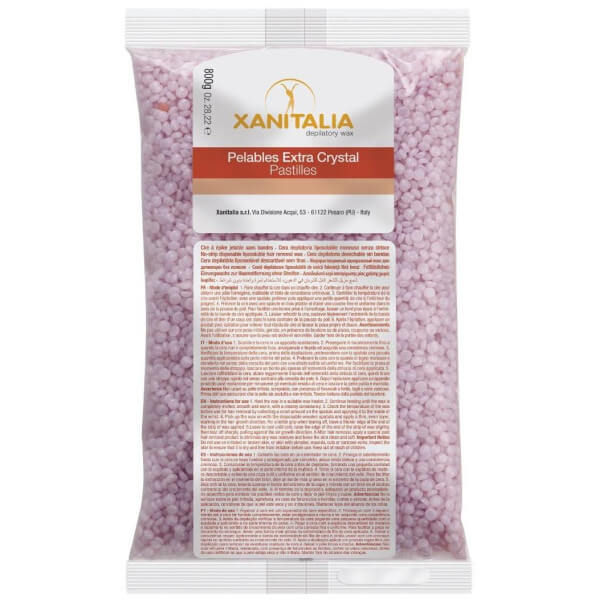 Cera de depilação brasileira sem bandas, violeta jasmim Extra crystal 800ML. Cera de depilação brasileira sem bandas, violeta jasmim Extra crystal 800ML.