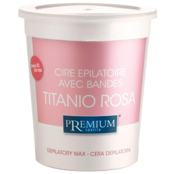 Cire épilation liposoluble titane rose 700ML