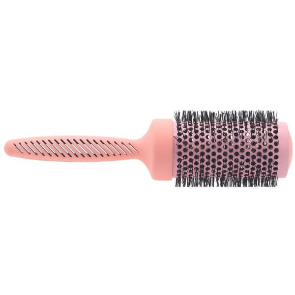 Brosse thermique pastel-ion rose orangé ø53mm