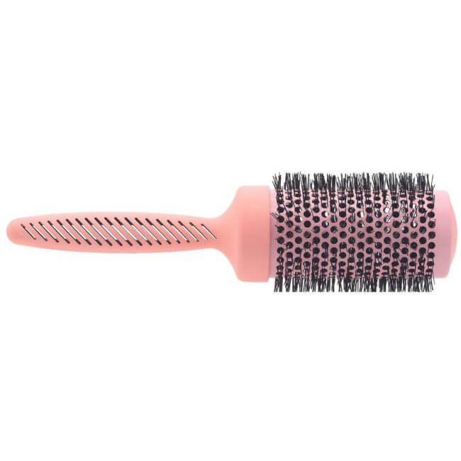 Brosse thermique pastel-ion rose orangé ø53mm