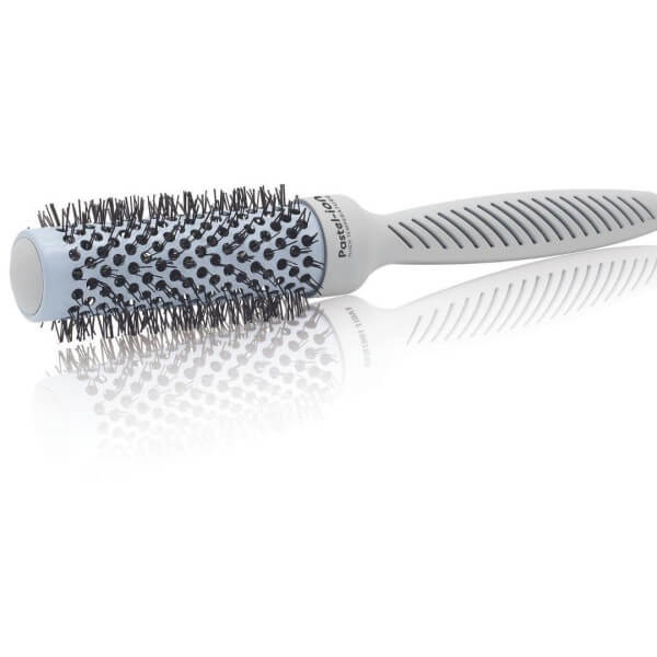 Brosse thermique pastel-ion blanche ø32mm