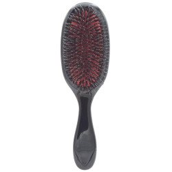 Brosse pour extensions noire poils mixtes