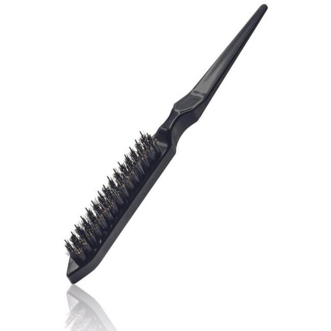 Mixed bristle extension brush