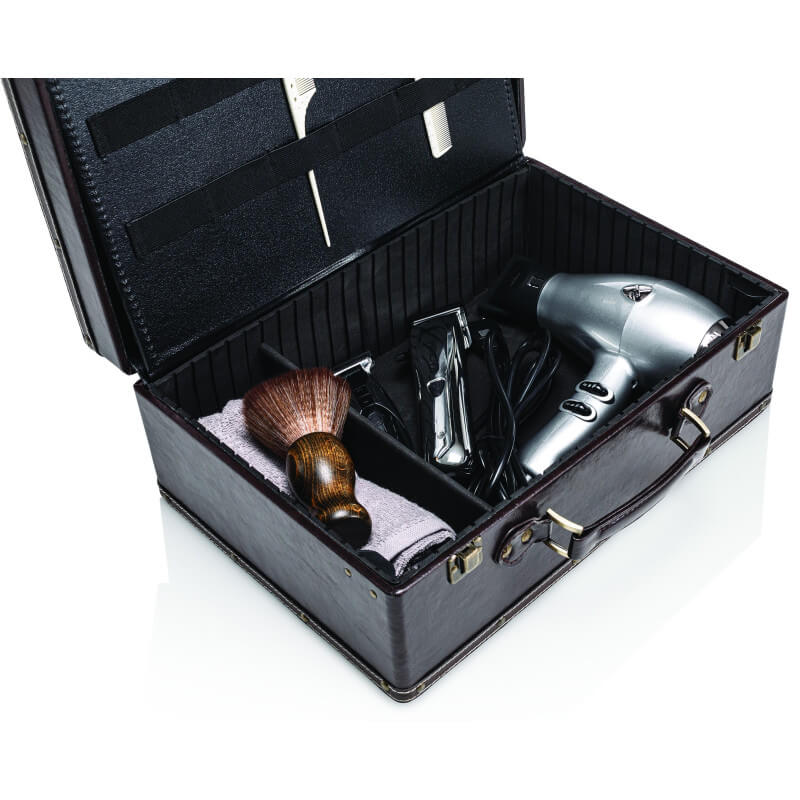 Bagage van de erfgoedbarbier Bagage van de erfgoedbarbier