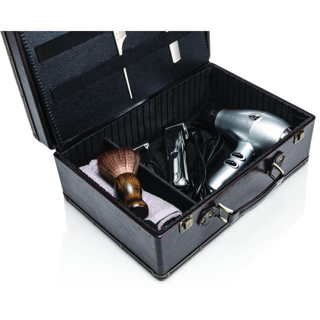 Bagage van de erfgoedbarbier Bagage van de erfgoedbarbier