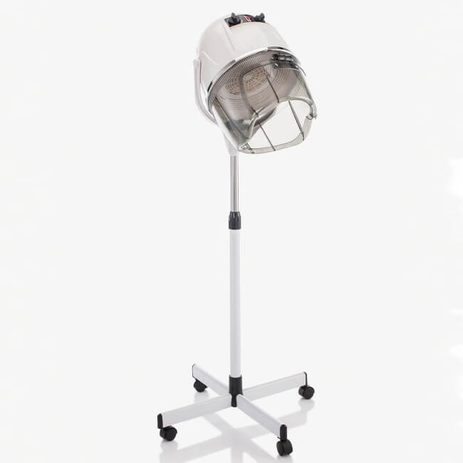 Casque coiffure blanc hair dryer 950 watts 