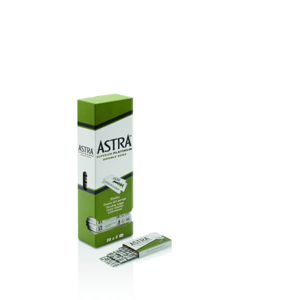 100 Rasierklingen von Astra Superior Platinum