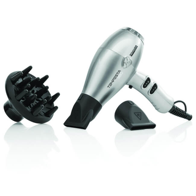 Hair dryer tempesta 380 silver Sthauer