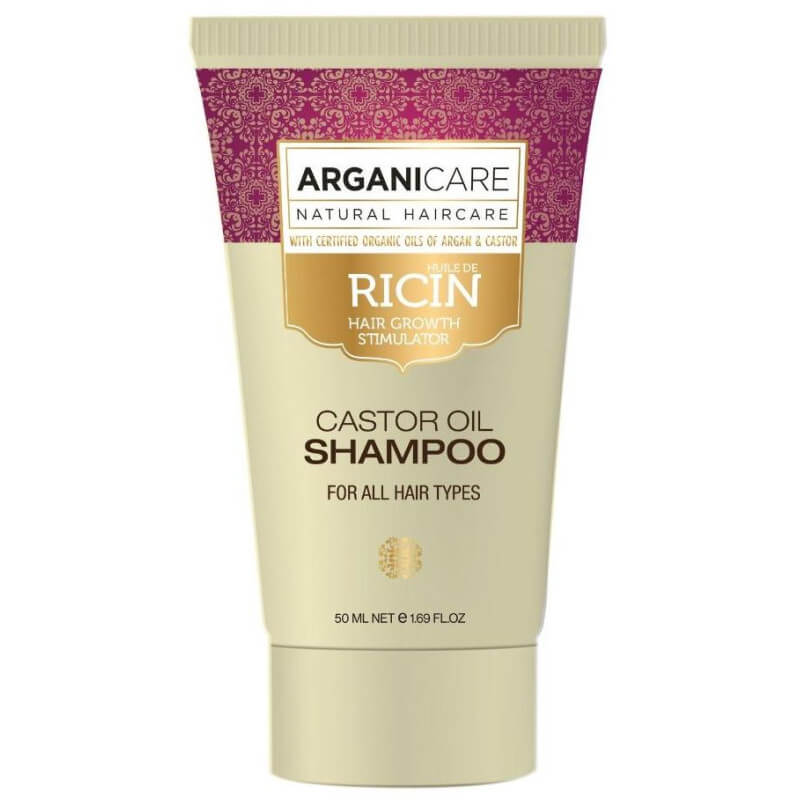 Shampoing accélérateur de croissance Ricin Arganicare 50ml                     