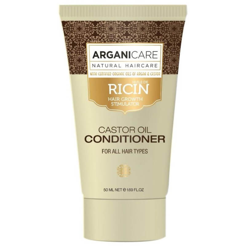 Après-shampoing versnellende groei Ricinusolie Arganicare 50ml