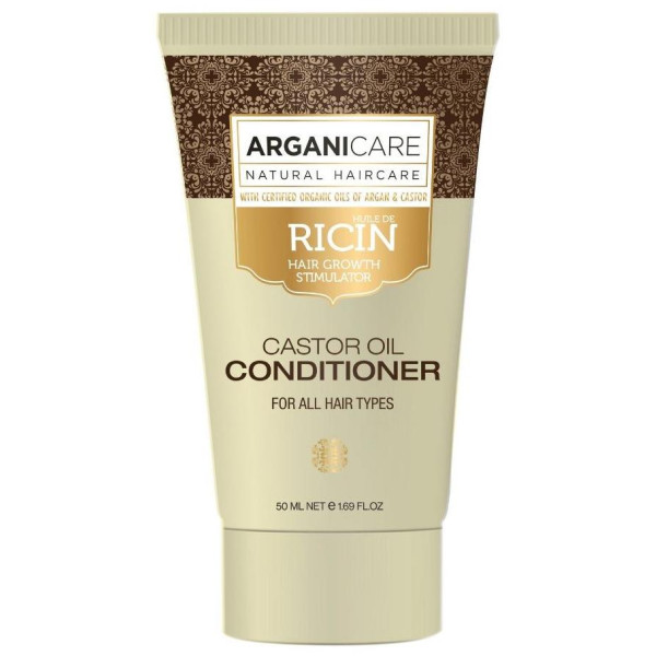 Après-shampoing accélerateur de croissance Ricin Arganicare 50ml                   