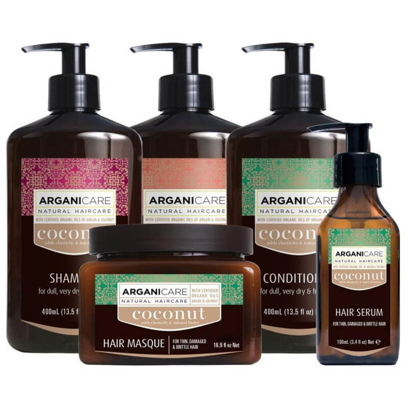 Conjunto para cabelos encaracolados e crespos Arganicare