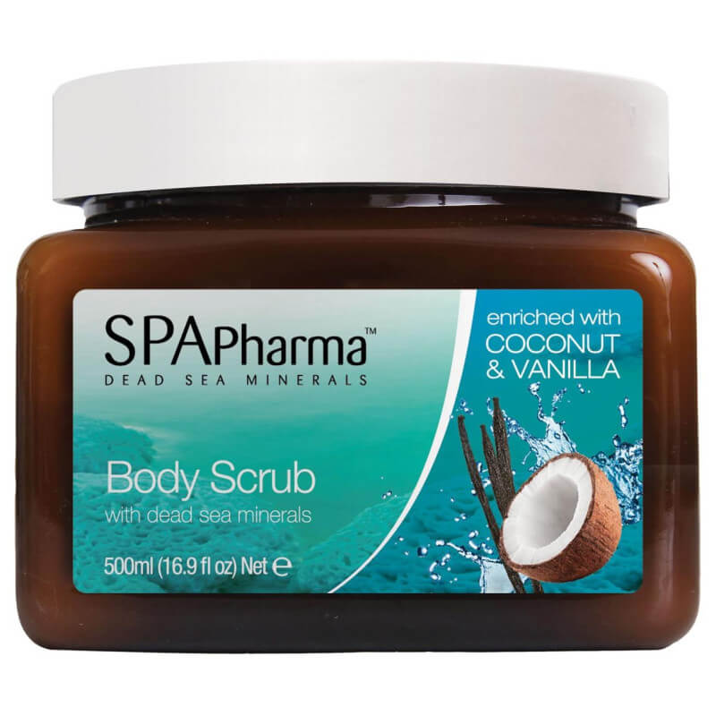 Gommage esfoliante para o corpo Baunilha & Coco 500 ml Arganicare
