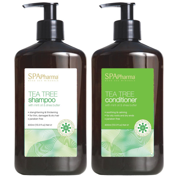 Coffret de soins cheveux Tea Tree Arganicare