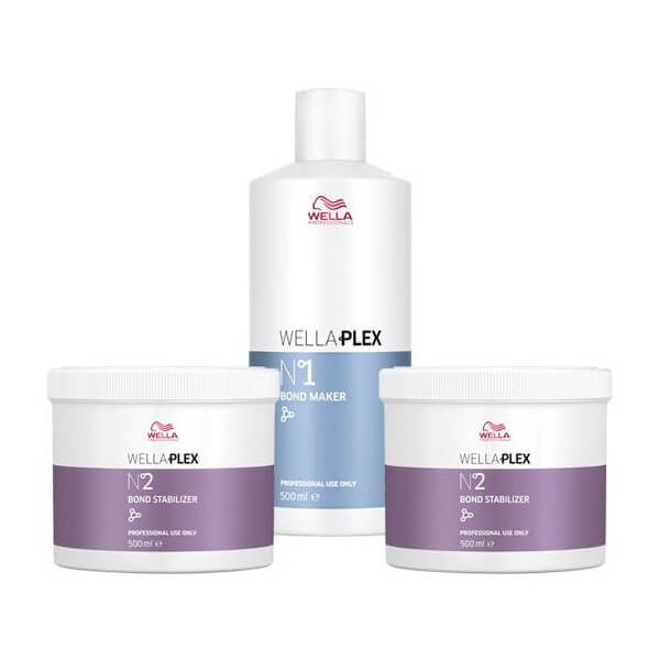 Wellaplex Groot Kit N°1 + N°2 3x500ML Wellaplex Groot Kit N°1 + N°2 3x500ML