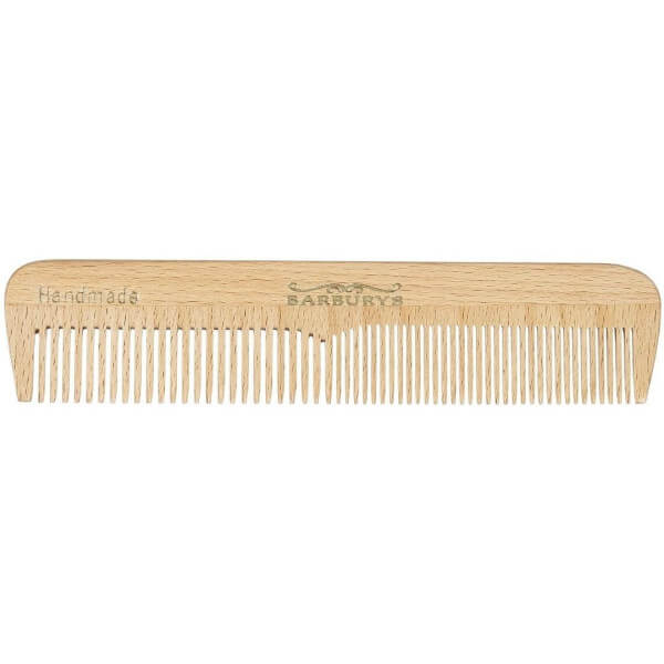 Pente de barbe em madeira de faia Steamed Barburys Pente de barbe em madeira de faia Steamed Barburys
