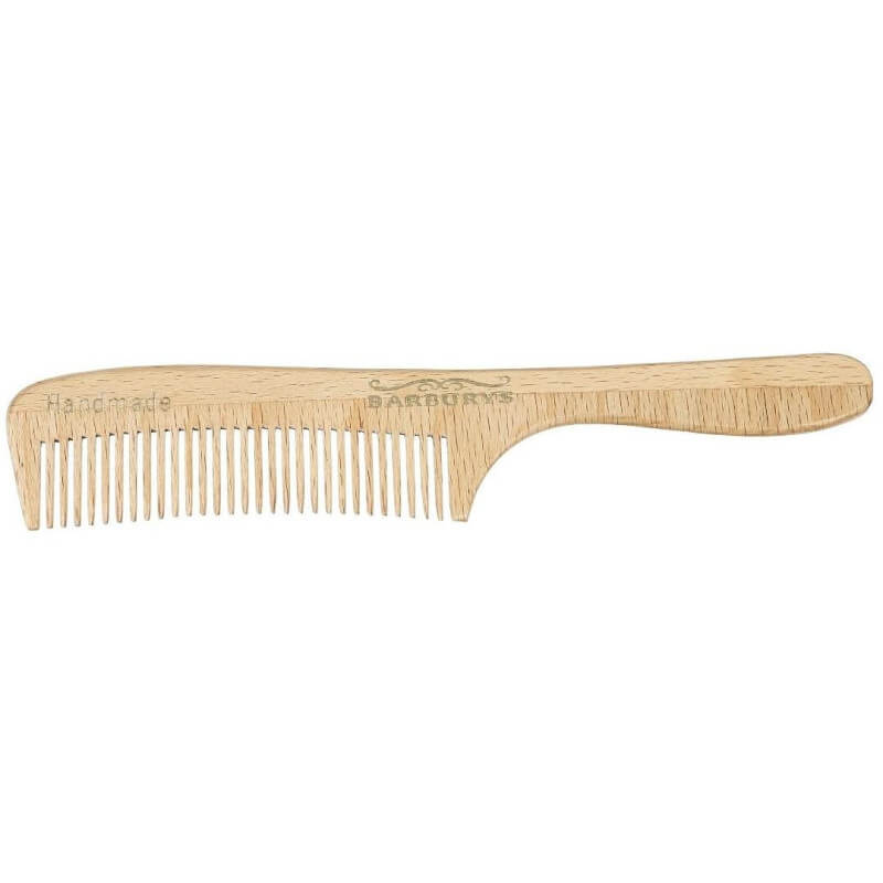 Pente de barbe em madeira de faia Steamed Barburys