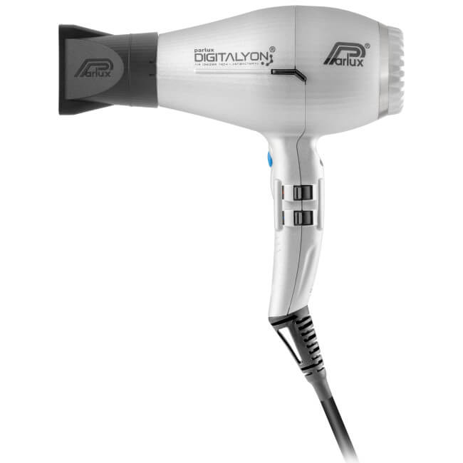 Secador de cabelo prateado DIGITALYON Parlux