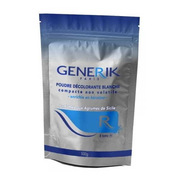 Polvere decolorante cheratina Generik - 500 grammi 