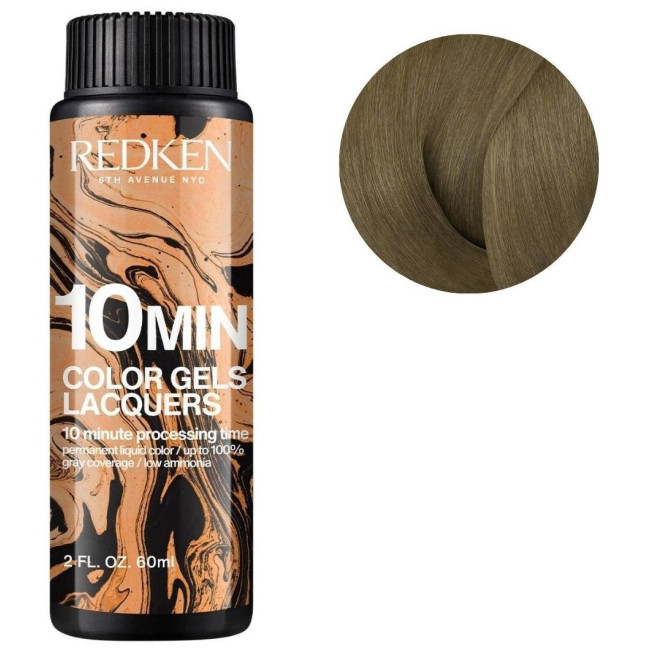 Color gels lacquers 10MIN 4NN coffee grounds Redken
