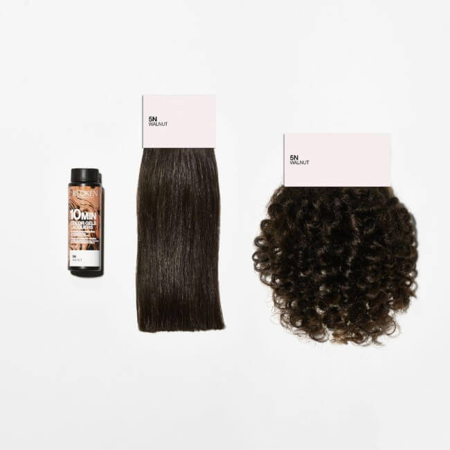 Kleur gels vernissen 10 minuten 5N walnoot Redken 60ML