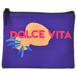 Pochette dolce vita violette Stella Green