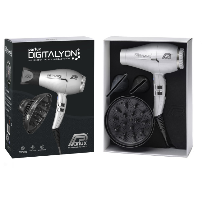 DIGITALYON Parlux silver hair dryer