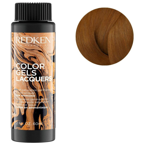 Color gels lacquers 6.45 Coppery Brown 6CB Redken 60ML
