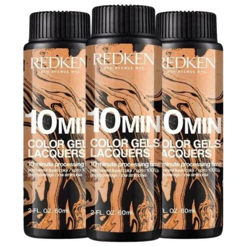 Gel colorati vernici 10MIN 4NN fondi di caffè Redken