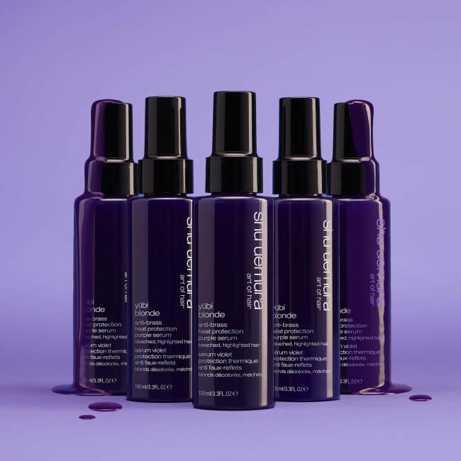 Suero protector térmico antirreflectante Yubi Blonde shu uemura 100ML