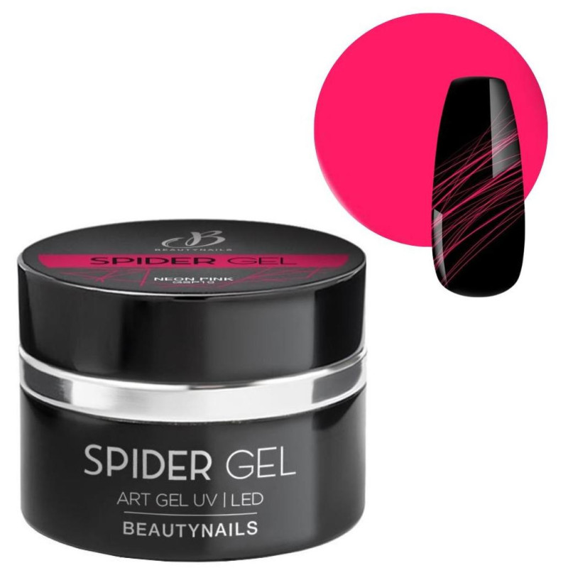 Gel ultra pigmentato Spider 10 Beauty Nails rosa neon 5g