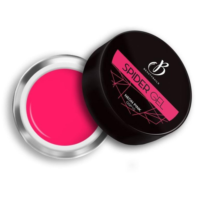 Spider ultra-pigmented gel 10 neon pink Beauty Nails 5g