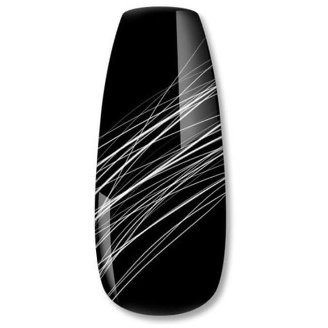 Gel de aranha ultra pigmentado 09 branco metálico Beauty Nails 5g