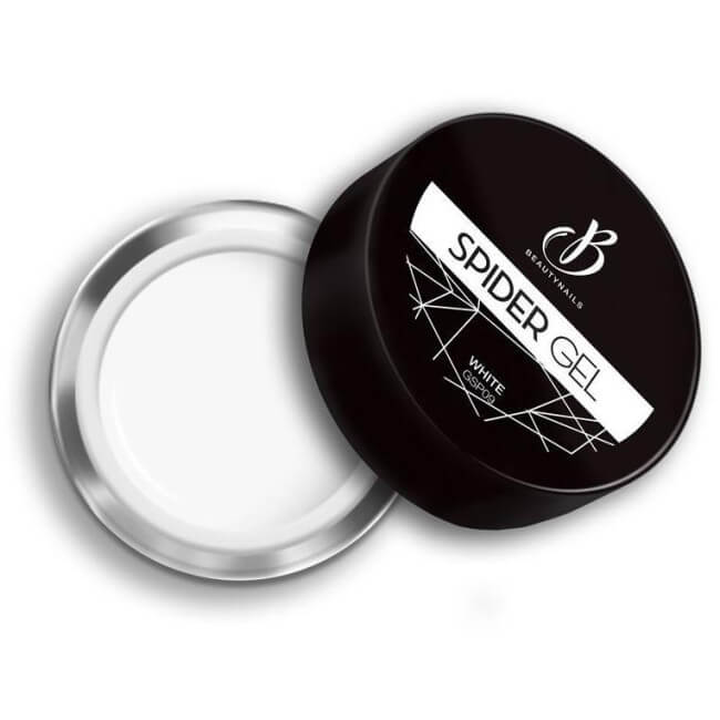 Gel de aranha ultra pigmentado 09 branco metálico Beauty Nails 5g