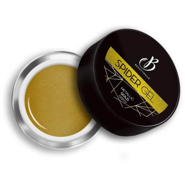 Spider gel ultragepigmenteerd 07 metallic goud Beauty Nails 5g