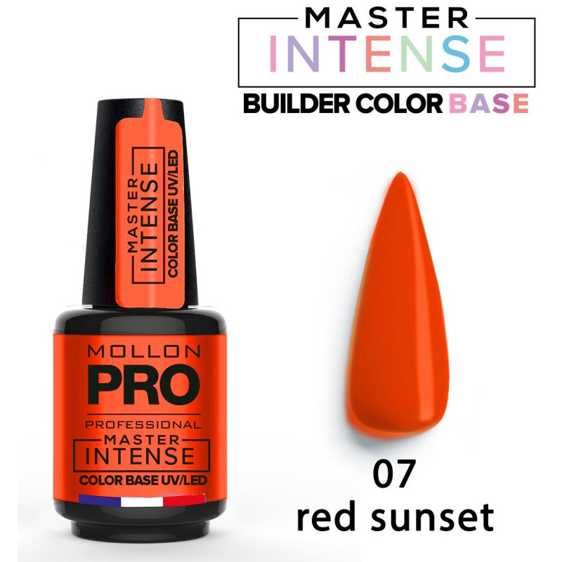 Base Master intenso 07 rosso tramonto Mollon Pro 12ML