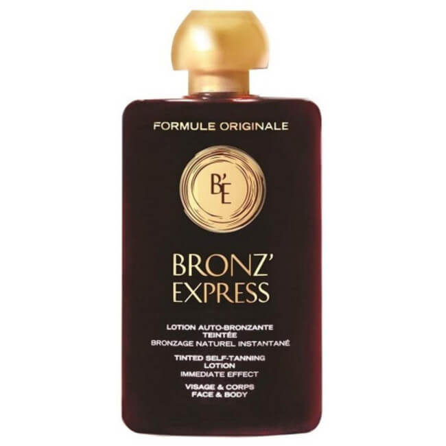 Getinte zelfbruinende lotion Bronz'Express 100 ml.