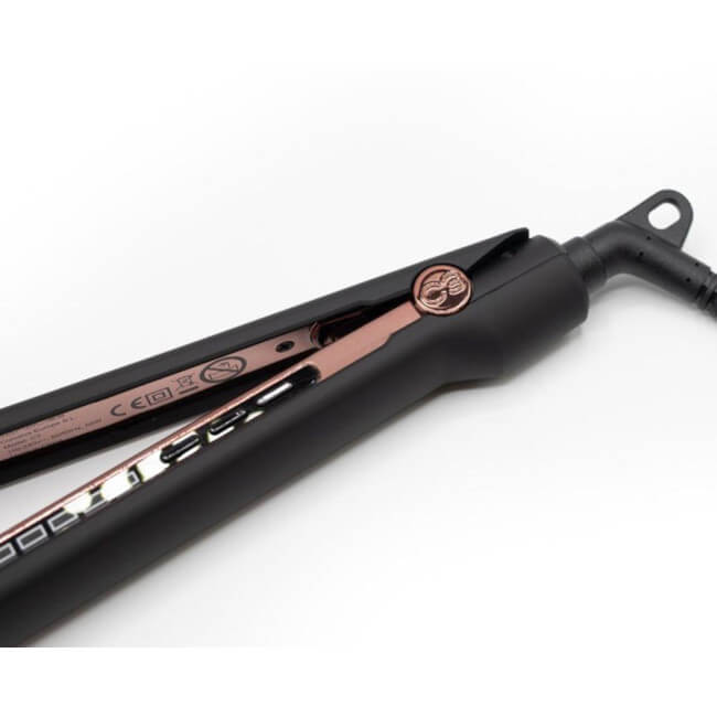 Corioliss C3 black soft touch copper straightener