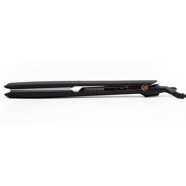 Corioliss C3 black soft touch copper straightener