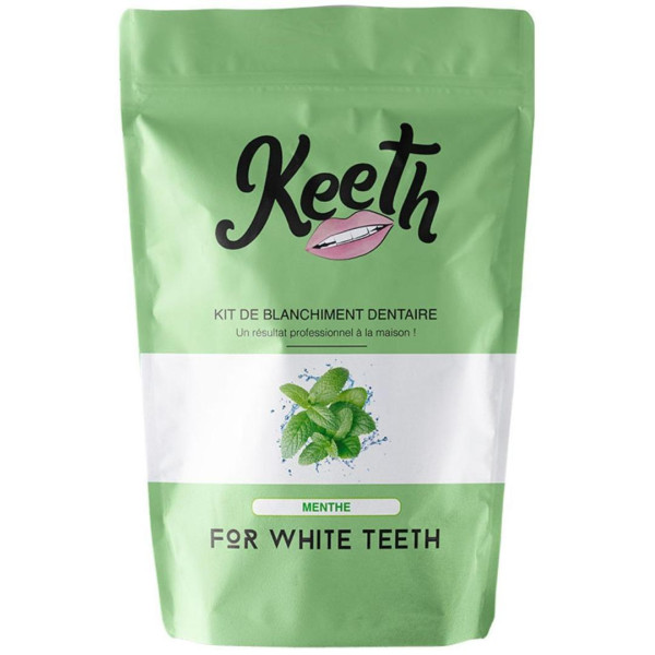 Kit de blanchiment dentaire à la menthe Keeth