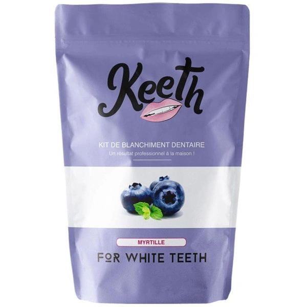 Kit di sbiancamento dentale al mirtillo Keeth