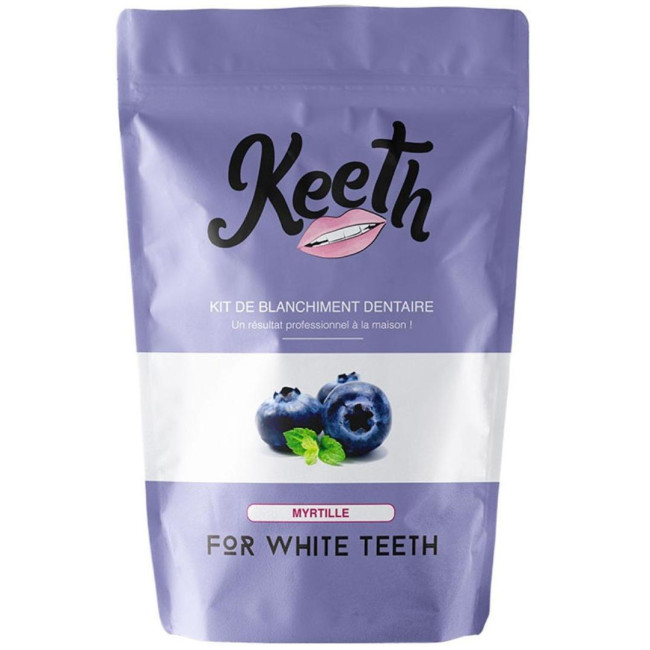 Kit de blanchiment dentaire à la myrtille Keeth