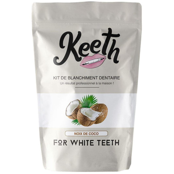 Kit di sbiancamento dentale al cocco Keeth