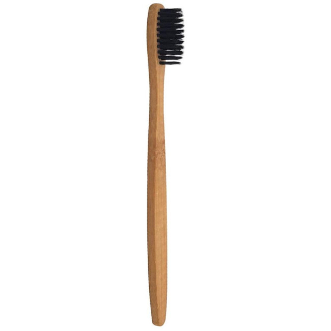 Bambus-Zahnbürste, die mit Aktivkohle infundiert ist Keeth