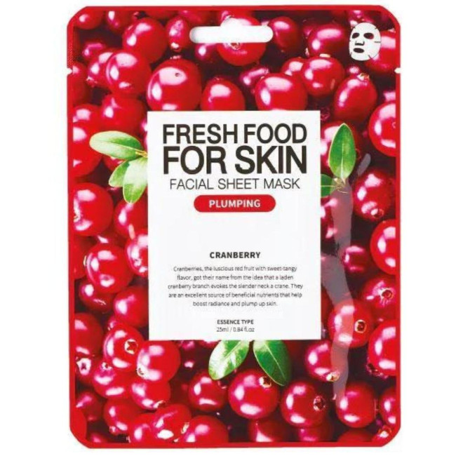 Fresh Food Farm Skin Plumping Cranberry Mask