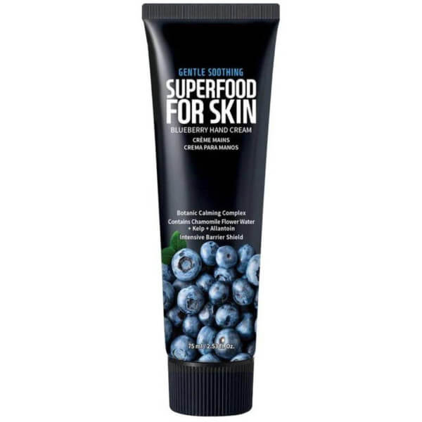 Crème mains apaisante à la myrtille Super Food Farm Skin 75ML