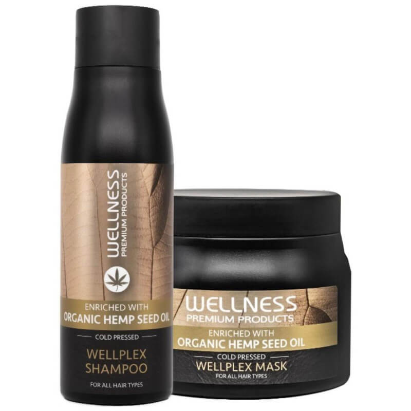 Duo champô e máscara Wellplex Wellness
