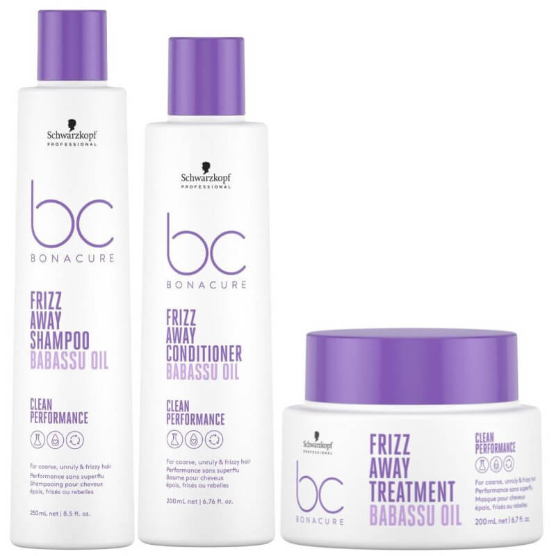 Champô anti-frizz BC Frizz Away Schwarzkopf 250ML