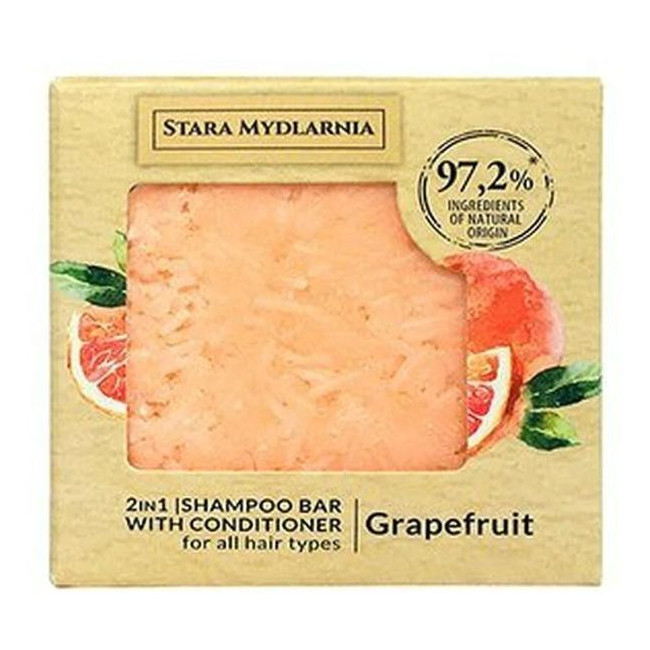 Shampoo-Conditioner Bar mit Grapefruit-Duft Bodymania 70g