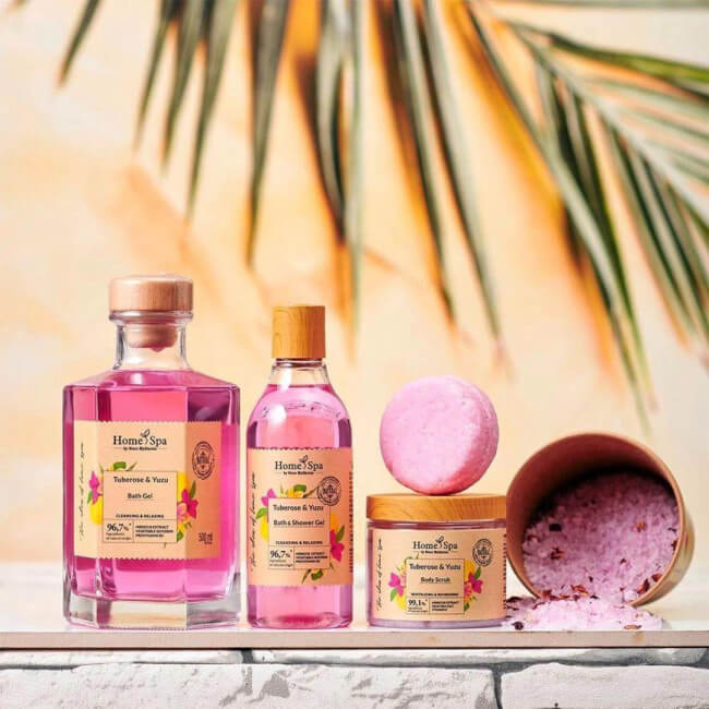 Gel bad tuberoos & yuzu 500ML Bodymania
